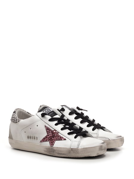 golden goose with pink star