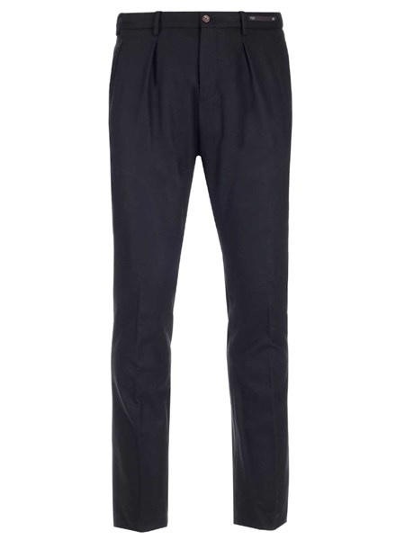 Pt01 Black Wool Trousers | ModeSens