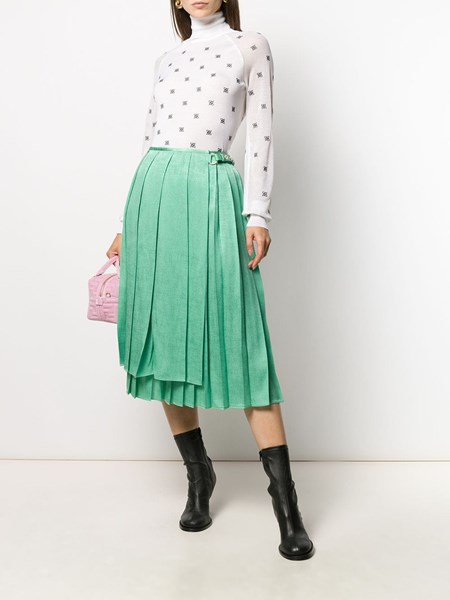 Fendi Aquamarine asymmetric skirt for Women - US | Al Duca d'Aosta
