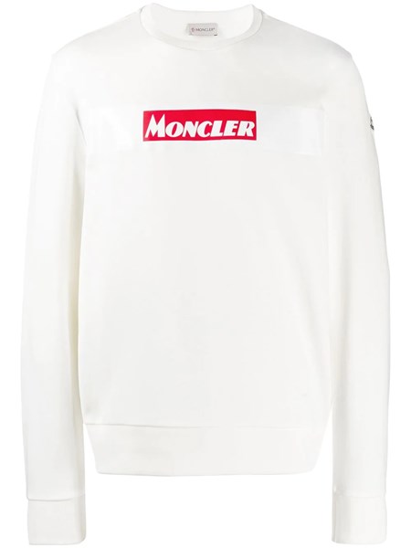 white moncler sweater