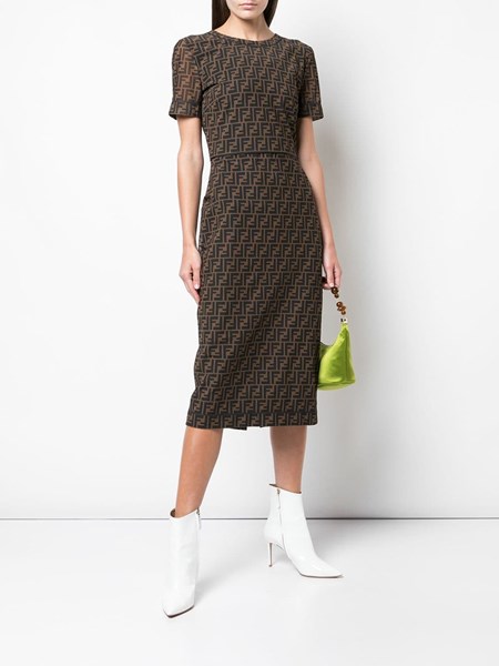 fendi mesh dress