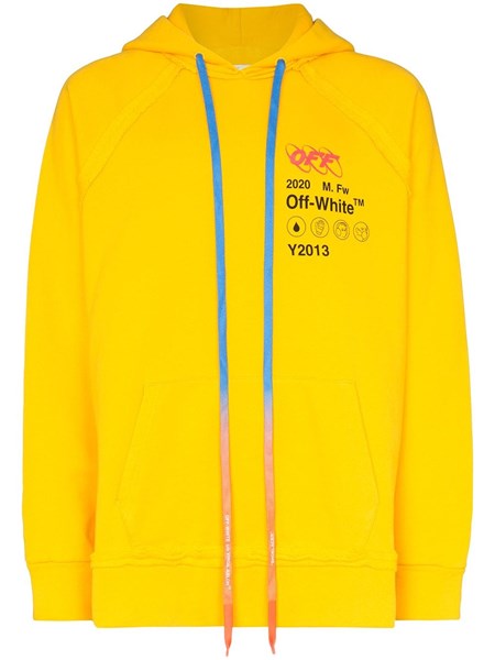 off white yellow sweatshirt