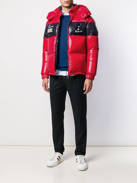 red and black moncler