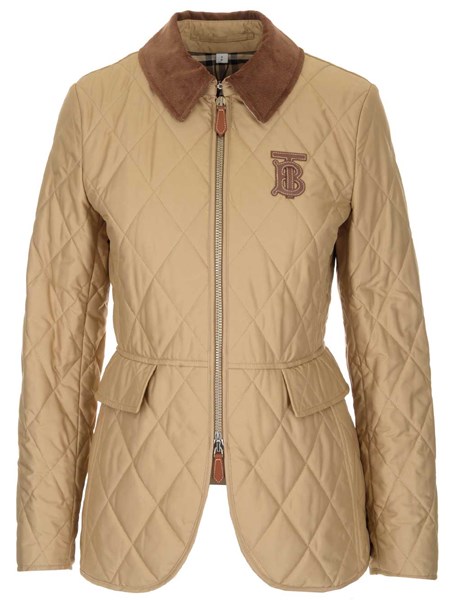 burberry quilted jacket beige