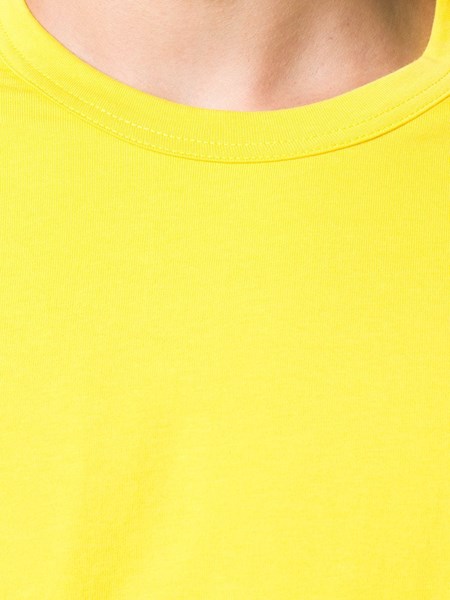 yellow comme des garcons hoodie