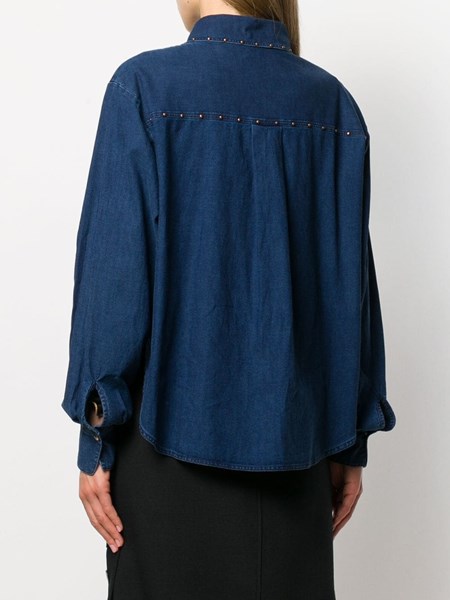 chloe denim shirt