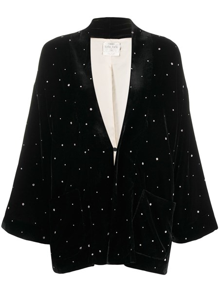 rhinestone embellished jacket