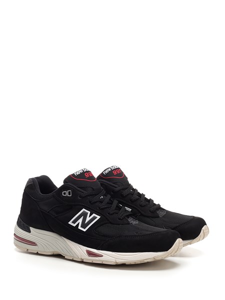 new balance 991 black red