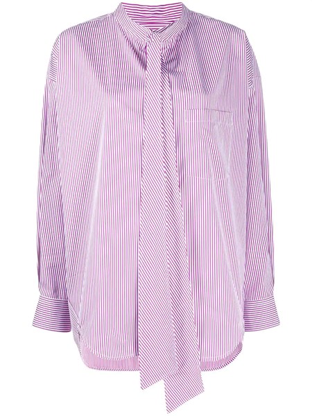 balenciaga purple shirt