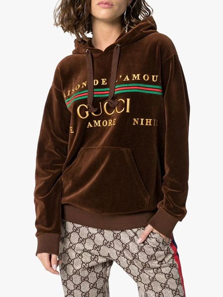 gucci chenille hoodie