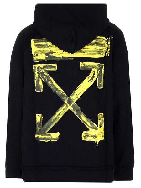 off white cross hoodie