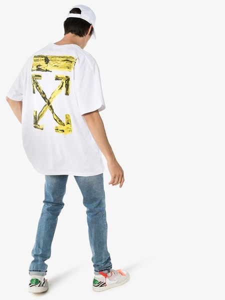 Felpa Off White Nera E Gialla Factory Sale, 59% OFF | www.docemel.com