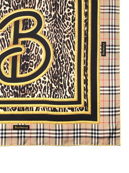 burberry silk square scarf