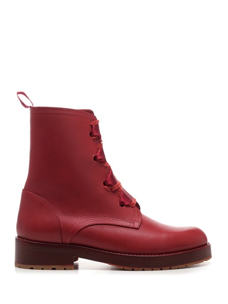 red valentino combat boots