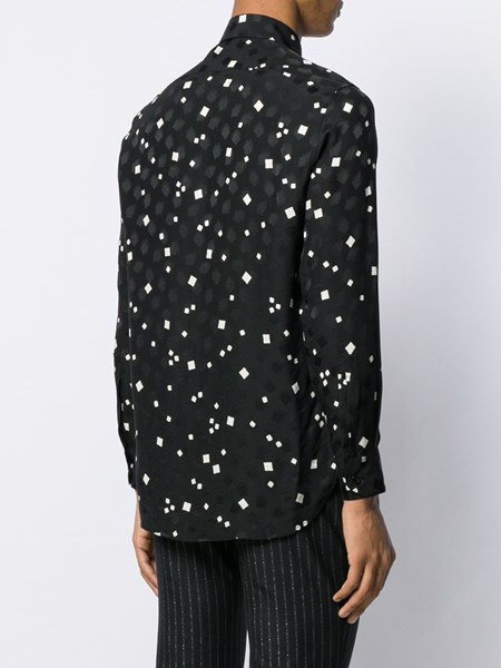 saint laurent silk shirt