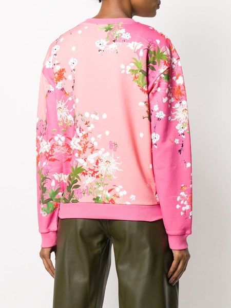floral printed sweatshirt