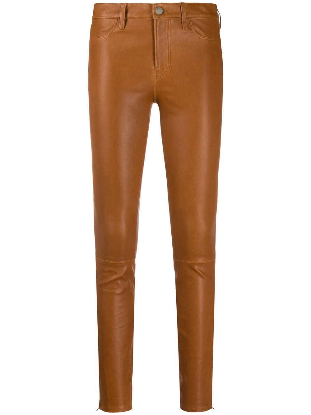 j brand leather trousers