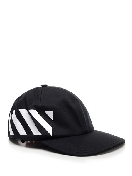 OFF-WHITE Diag baseball cap