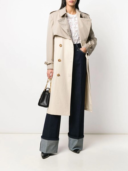 burberry two tone trench coat