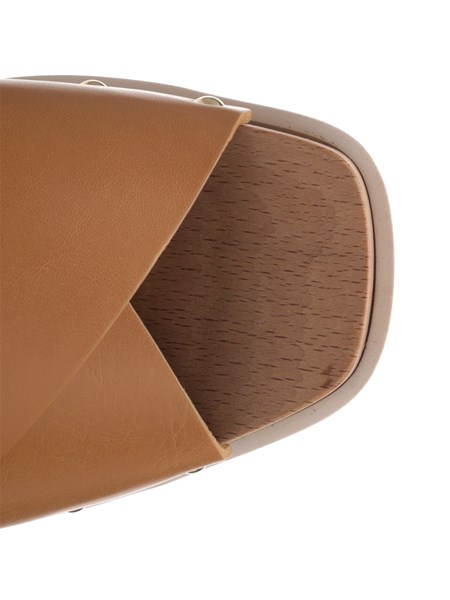 STELLA MCCARTNEY "Percy" crossed sandals with platform