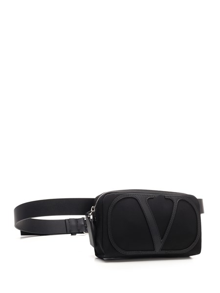 valentino bum bag black