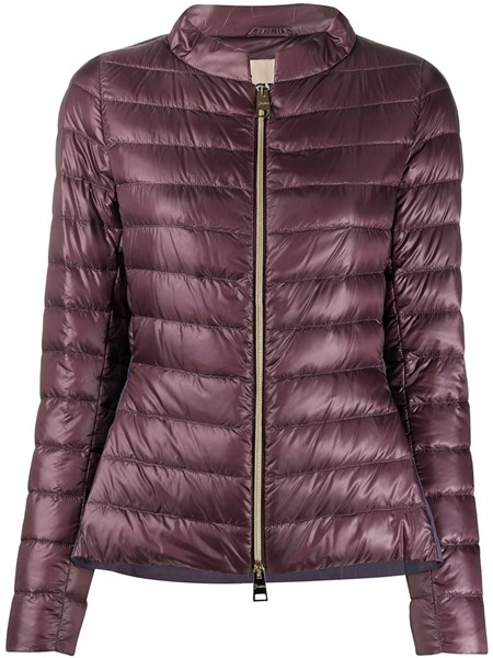 nylon puffer jacket women's