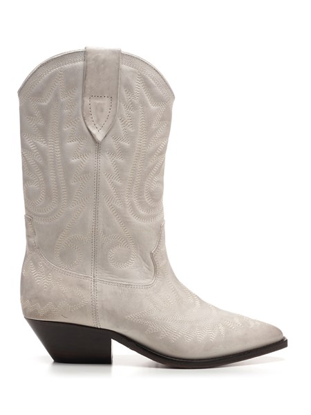 cowboy boots with white stitching