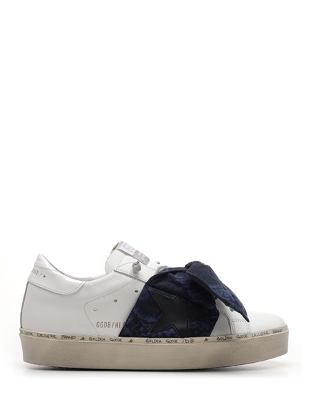 golden goose bow sneakers