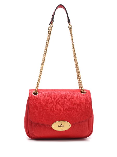 mulberry red handbag