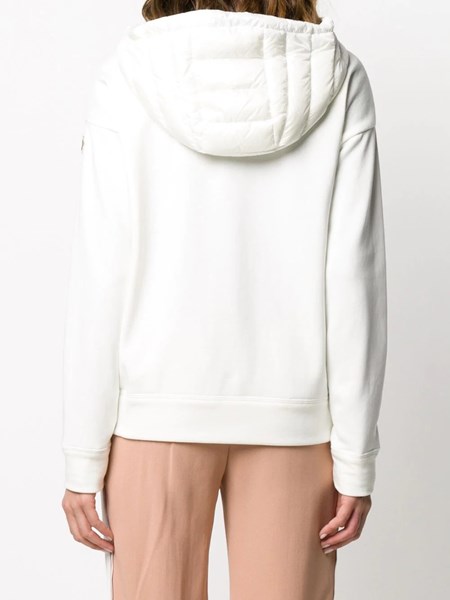 moncler white hoodie