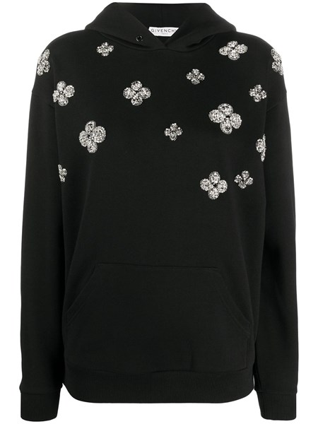 embellished hoodie