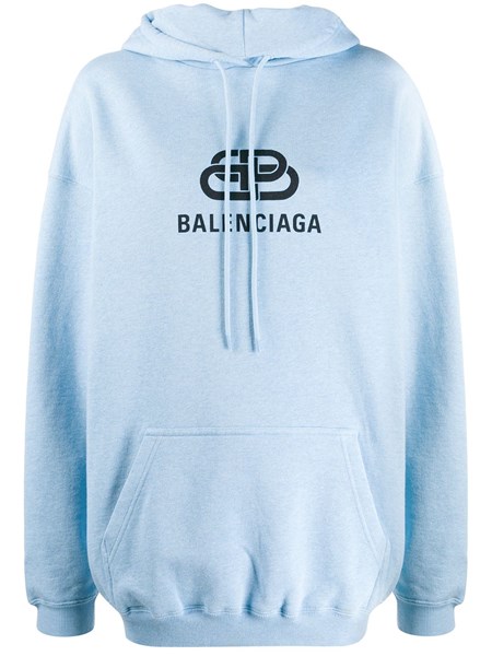 balenciaga light blue hoodie