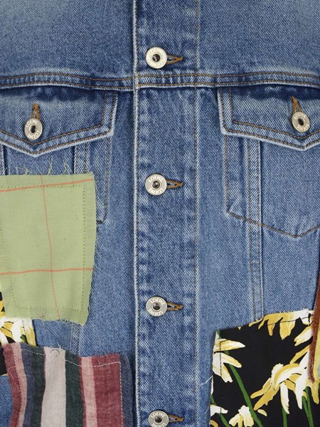 LOEWE Patchwork denim jacket