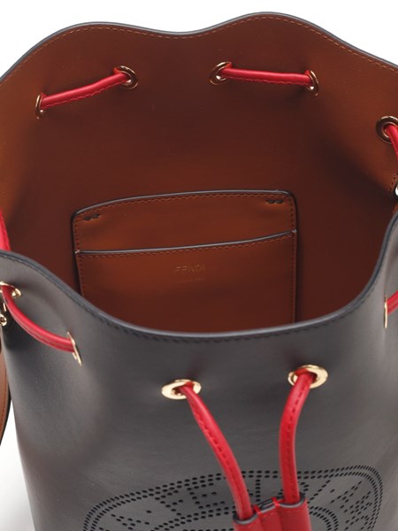 fendi bucket bag red