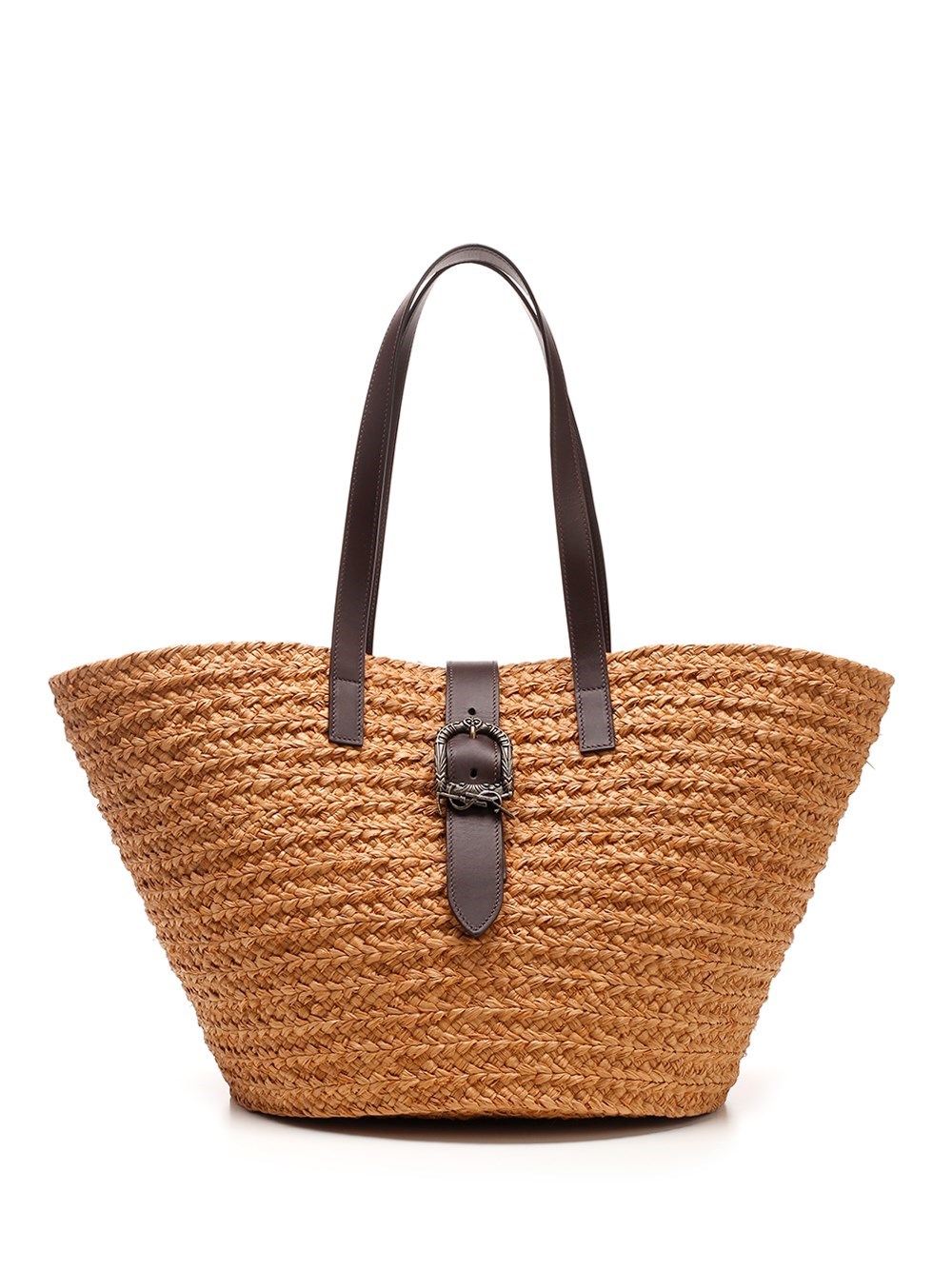 raffia tote bag