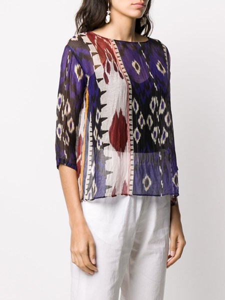 sheer tunic top