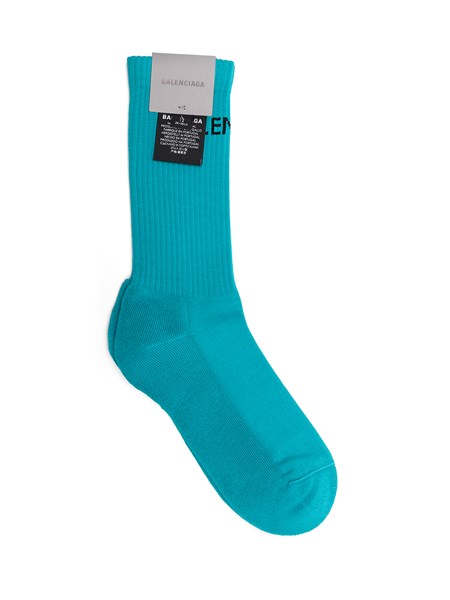 balenciaga blue socks