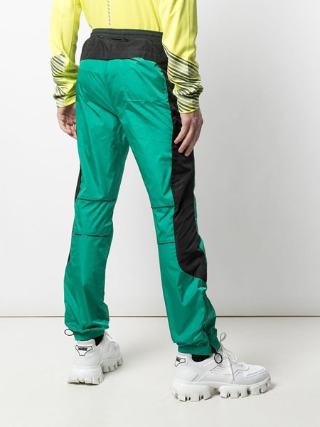 mint green track pants