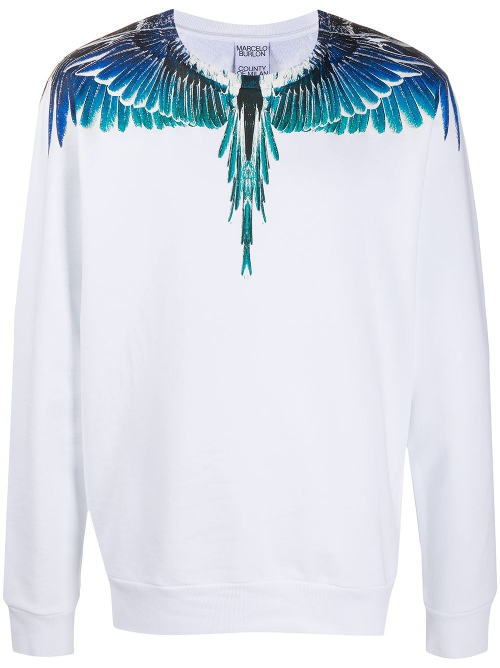 marcelo burlon wings sweatshirt