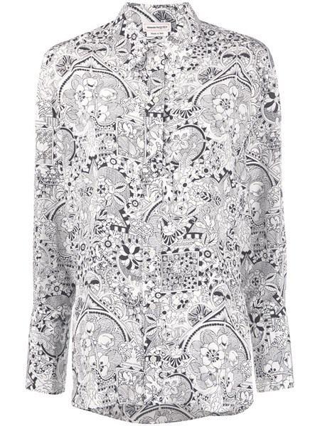 camicia alexander mcqueen