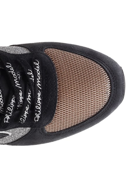 philippe model leopard sneakers