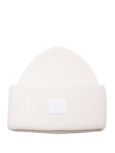 acne studios beanie white