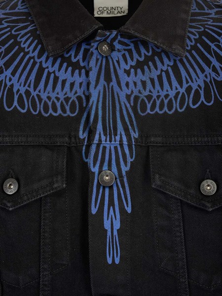 denim jacket with wings