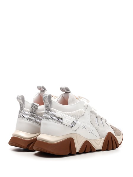 squalo scarpe bianche