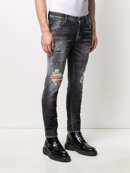 dsquared2 skater jeans black