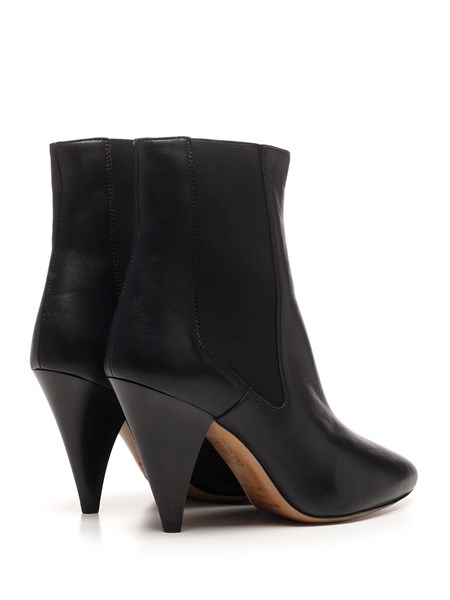 isabel marant cone heel boots