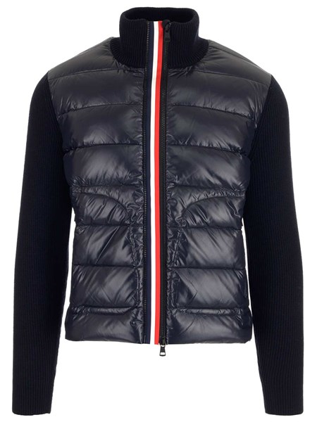 moncler cardigan blue