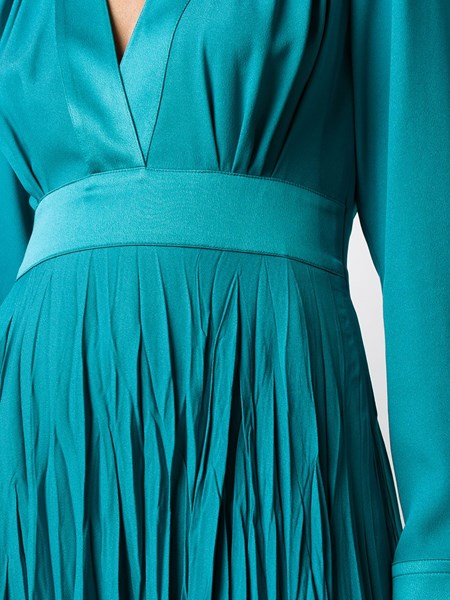 teal jersey dress