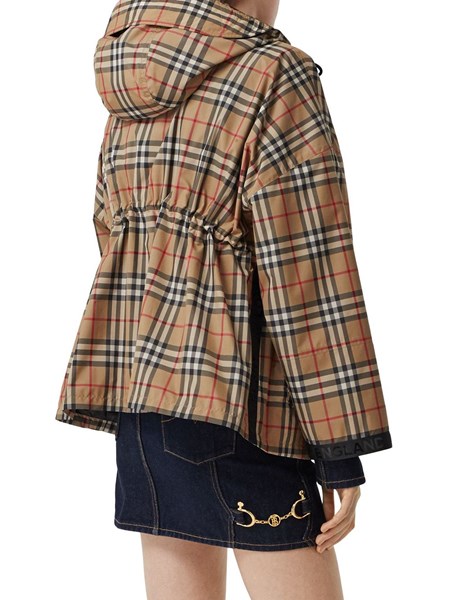 Burberry Logo tape recycled polyester hooded jacket for Women - GB | Al  Duca d'Aosta