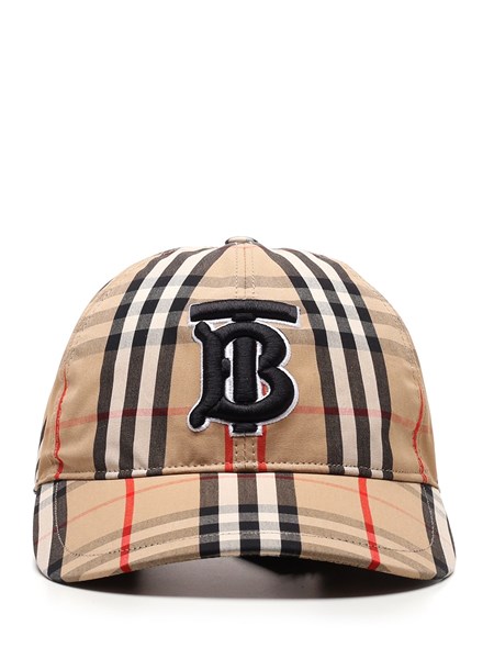 burberry check cap